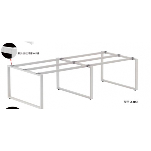 勝芳五金鐵藝桌架 不銹鋼桌架 餐廳桌架 餐臺(tái)支架 餐桌腳 書桌桌架 折疊桌架 辦公鋼架 辦公家具 簡(jiǎn)易家具 康祥家具