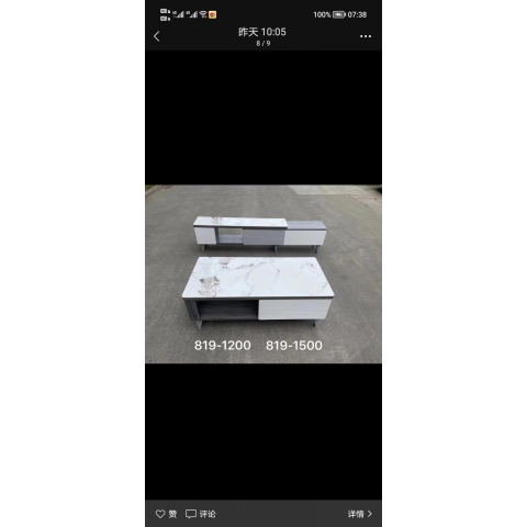 勝芳家具批發(fā)，巖板茶幾電視柜，巖板餐臺，時尚家具北歐家具，輕奢家具，冠榮家具