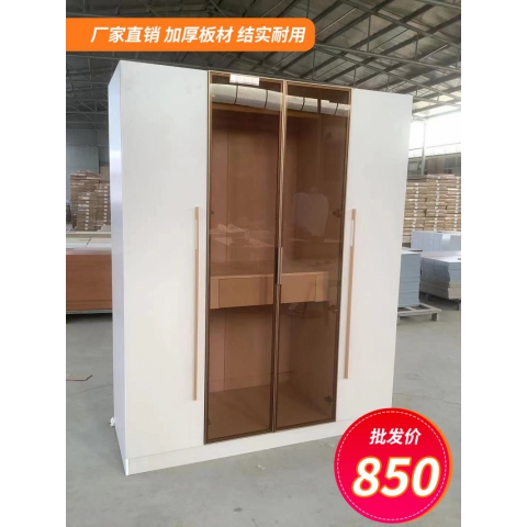 勝芳家具批發(fā)廠(chǎng)家直銷(xiāo)加厚用料促銷(xiāo)衣柜家用臥室兒童實(shí)木對(duì)開(kāi)門(mén)組裝衣櫥出租屋用經(jīng)濟(jì)型小戶(hù)型收納柜田豐家具